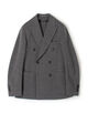 ■ウールナイロン ダブルブレステッド6Bジャケット DONDI