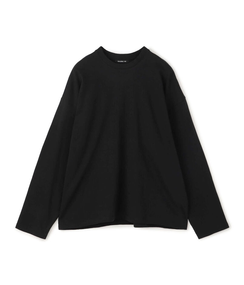 コットン吊り天竺 ロングスリーブカットソー