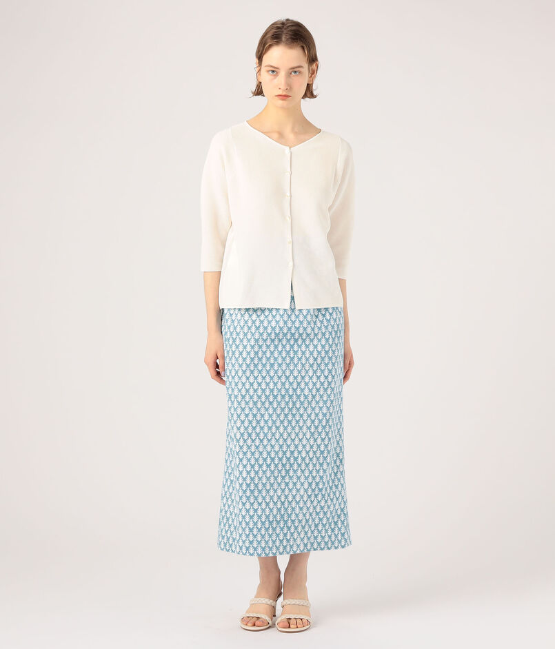 SZ block prints  canvas skirt Sサイズ　新品未使用ウエストは32cmです