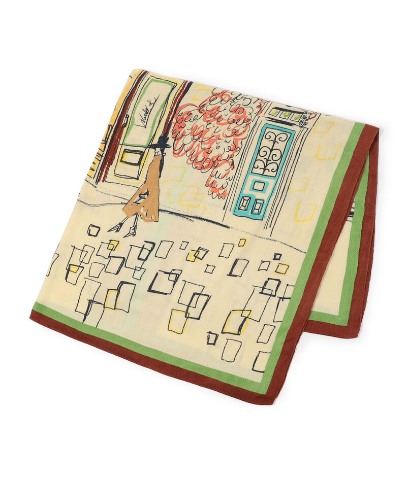 【別注】MANIPURI LONDON CITY スカーフ