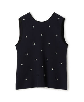 【WEB先行予約】ミラノリブ 2-wayノースリーブプルオーバー