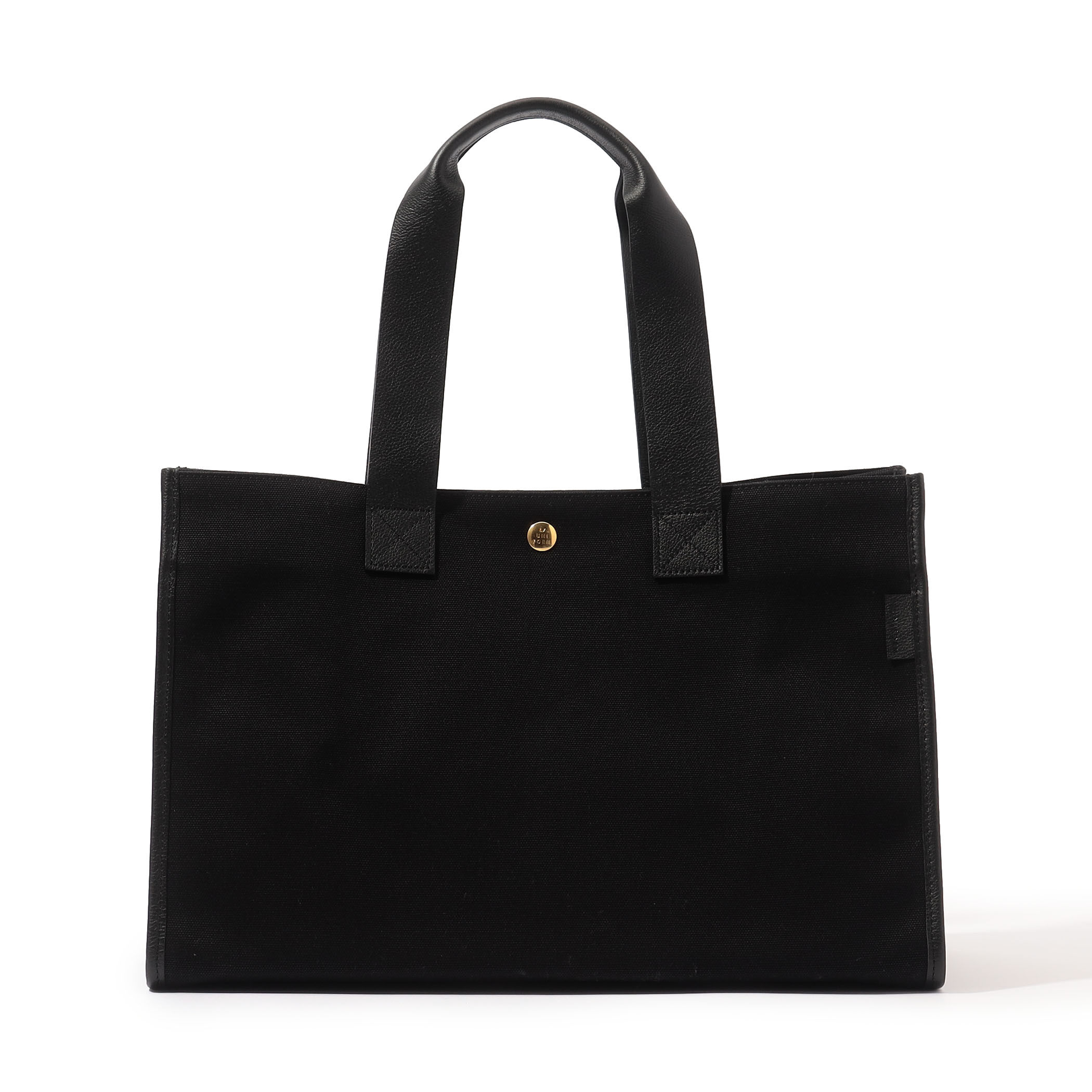 STEFANOMANO×TOMORROWLAND ナイロンクロコ トート 黒紫 別注】A×TOMORROWLAND シュリンクレザー トート