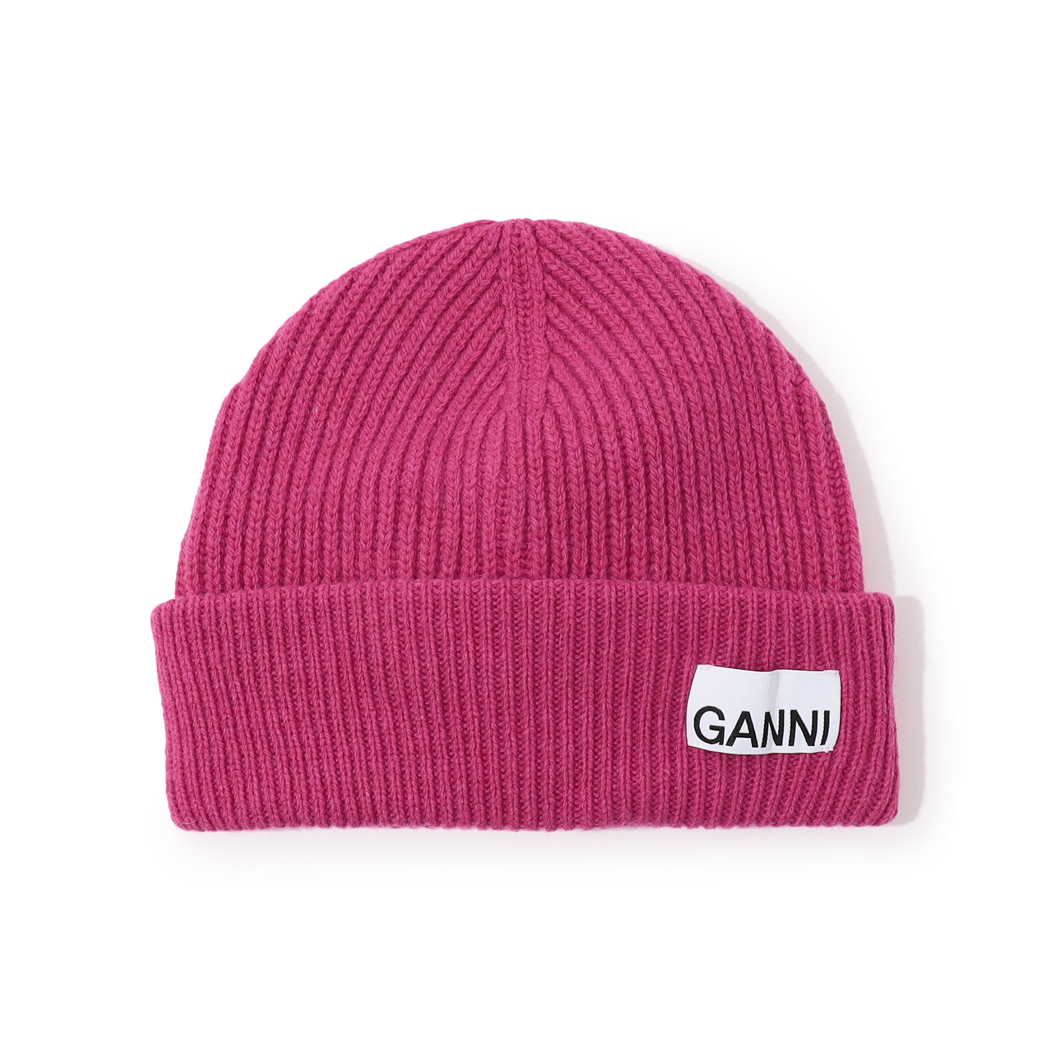 GANNI Light stuctured リブニットビーニー｜トゥモローランド 公式通販