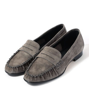 AEYDE ALDOUS KID SUEDE ローファー