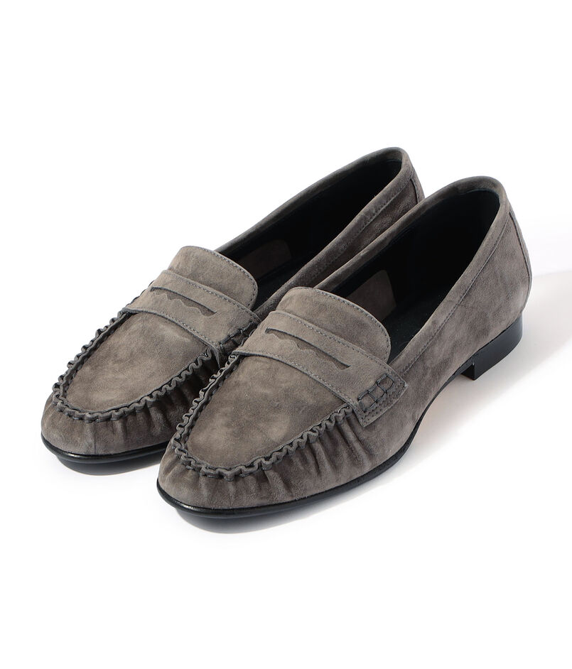 AEYDE ALDOUS KID SUEDE ローファー