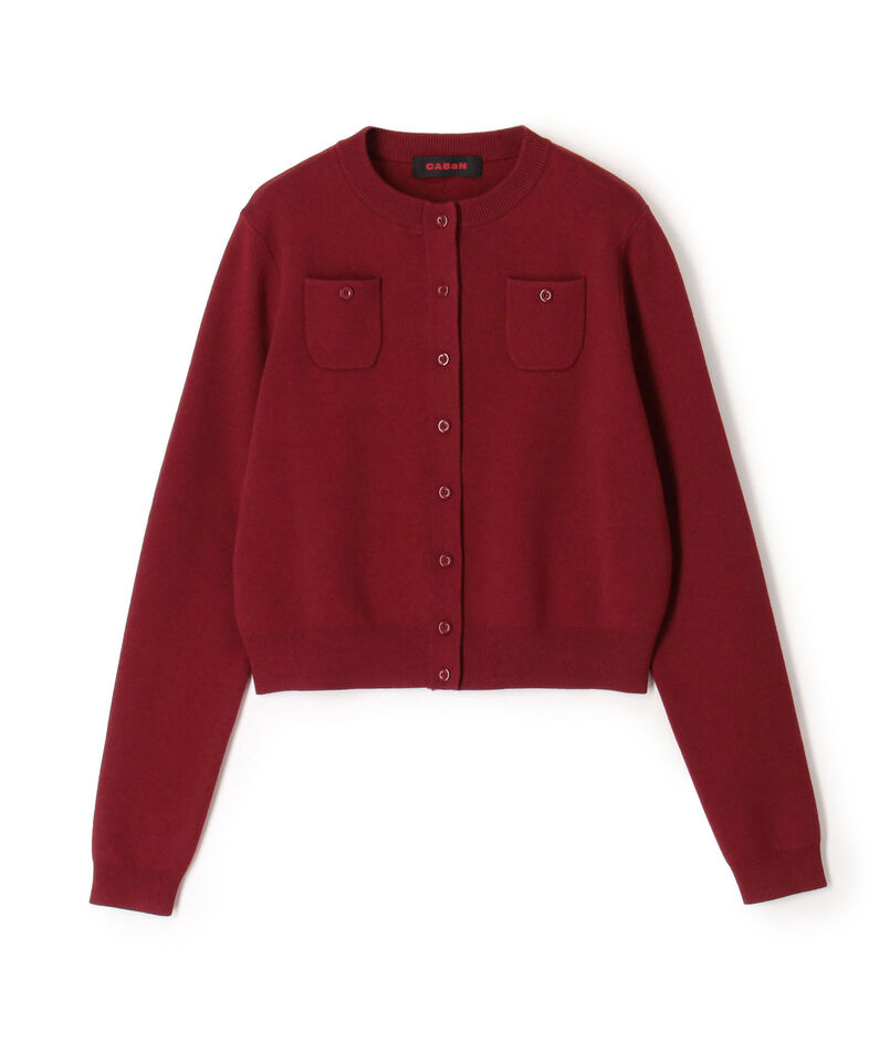 CABaN コットンカシミヤ クルーネックカーディガン｜トゥモローランド  