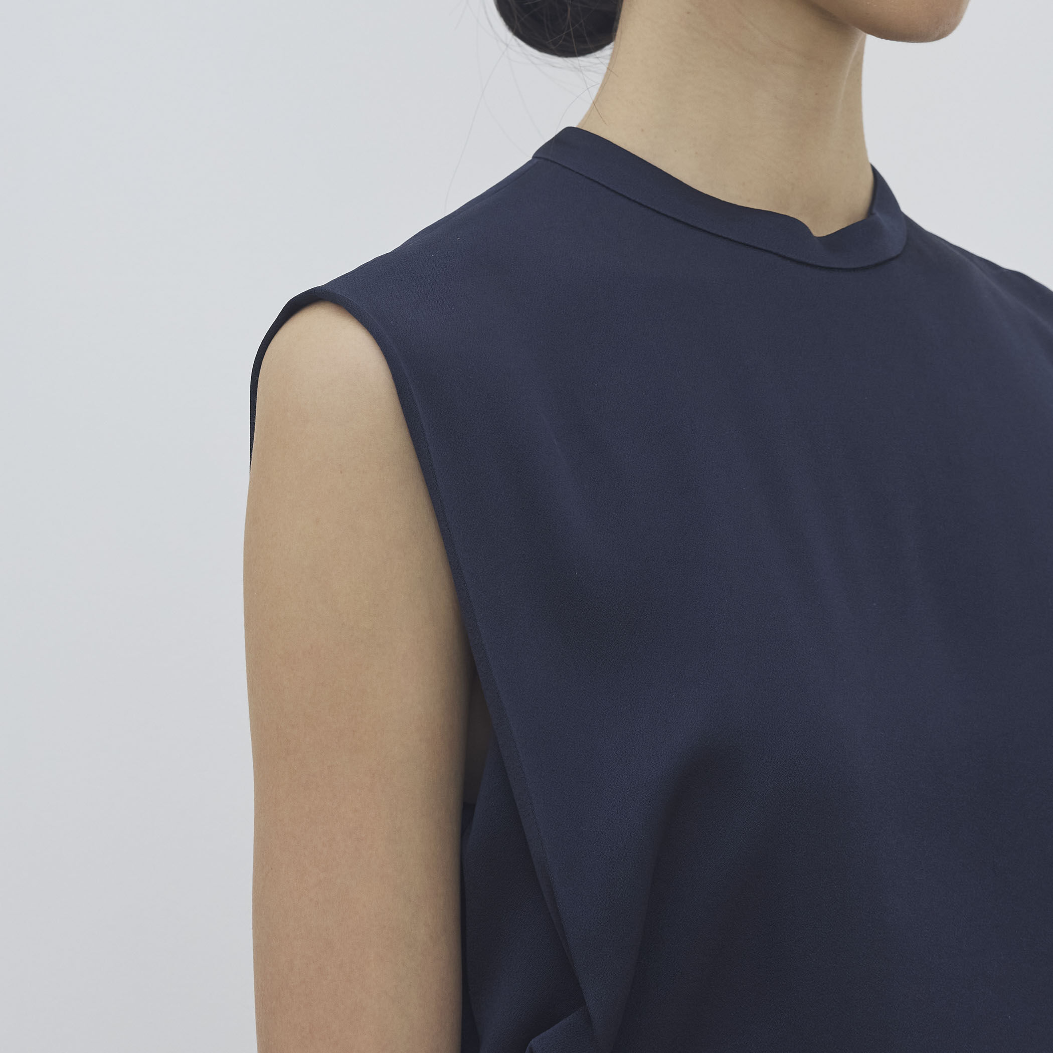 1さん専用.21 サテンジョーゼット ハイウエストオールインワン｜トゥモローランド