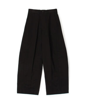 HYKE BARREL LEG CHINO PANTS　バレルレッグ チノパンツ