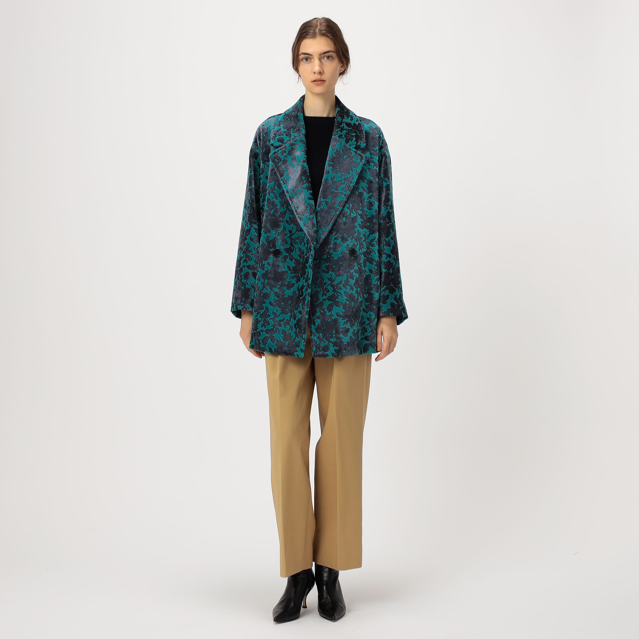 パイルジャカード Pコート｜トゥモローランド 公式通販