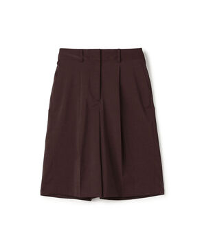 【WEB先行予約】ポリエステルツイル ハーフクロップドパンツ