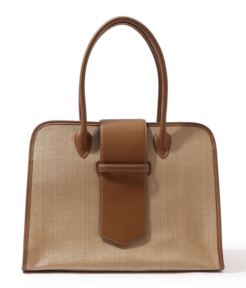 L'Avenir レザーコンビ 2wayボストンバッグ