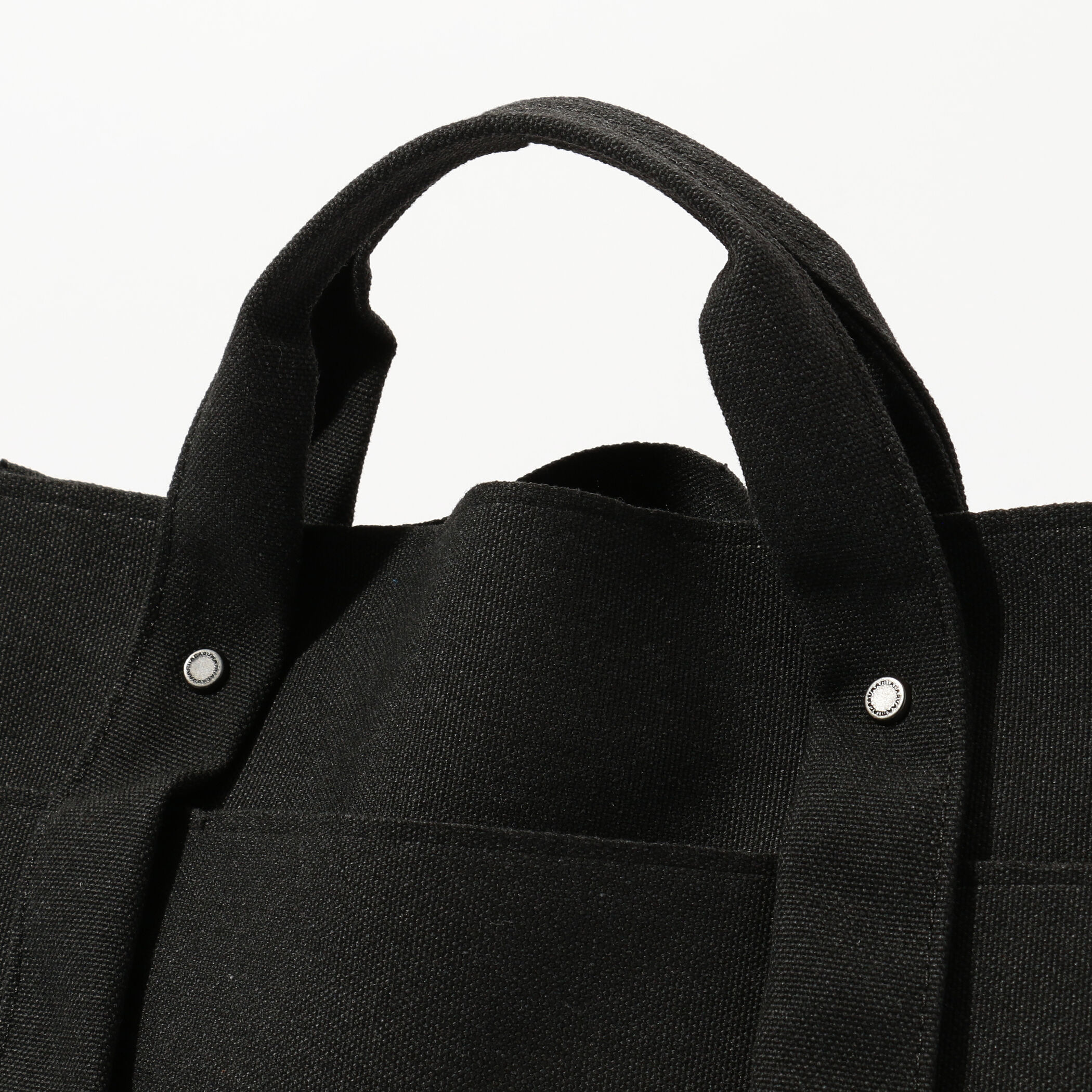 【トゥモローランド×アミアカルヴァ】トートバッグ ブラック L AMIACALVA トートバッグ 「別注」AMIACALVA Classy Tote L