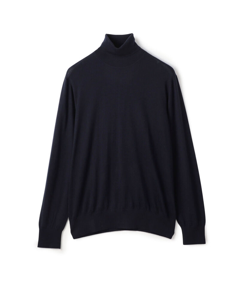 カシミヤタートルネックニット Cariaggi
