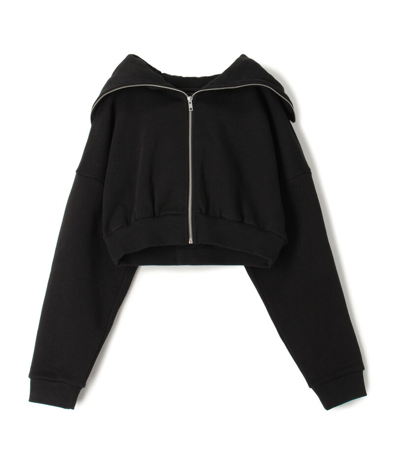 entire studios CROPPED FULL ZIP フーディー