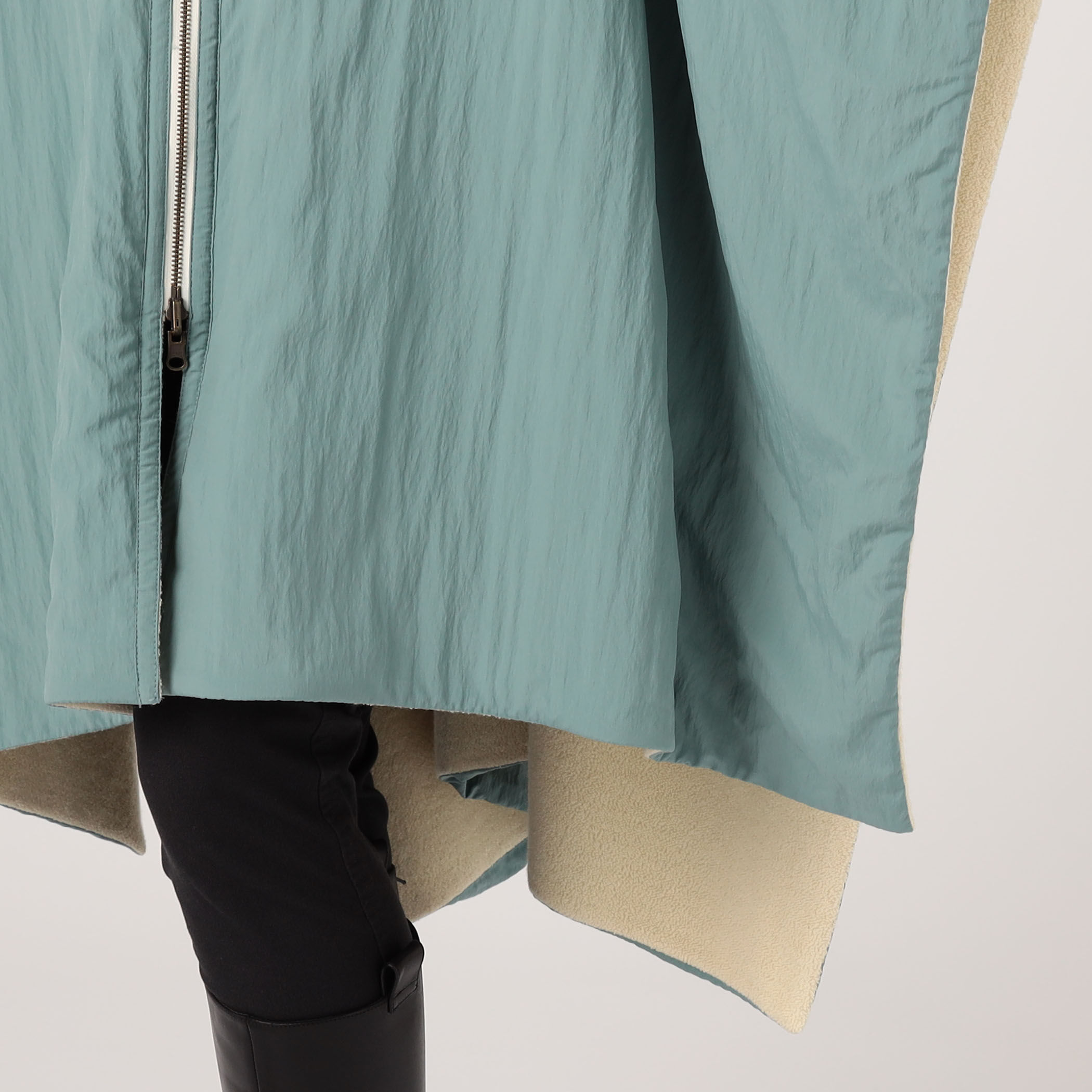 レーヨンウール リバーシブルポンチョ｜トゥモローランド 公式通販