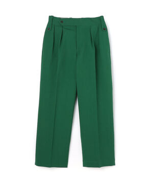 Tangent British army chinos リネンコットン ワイドパンツ