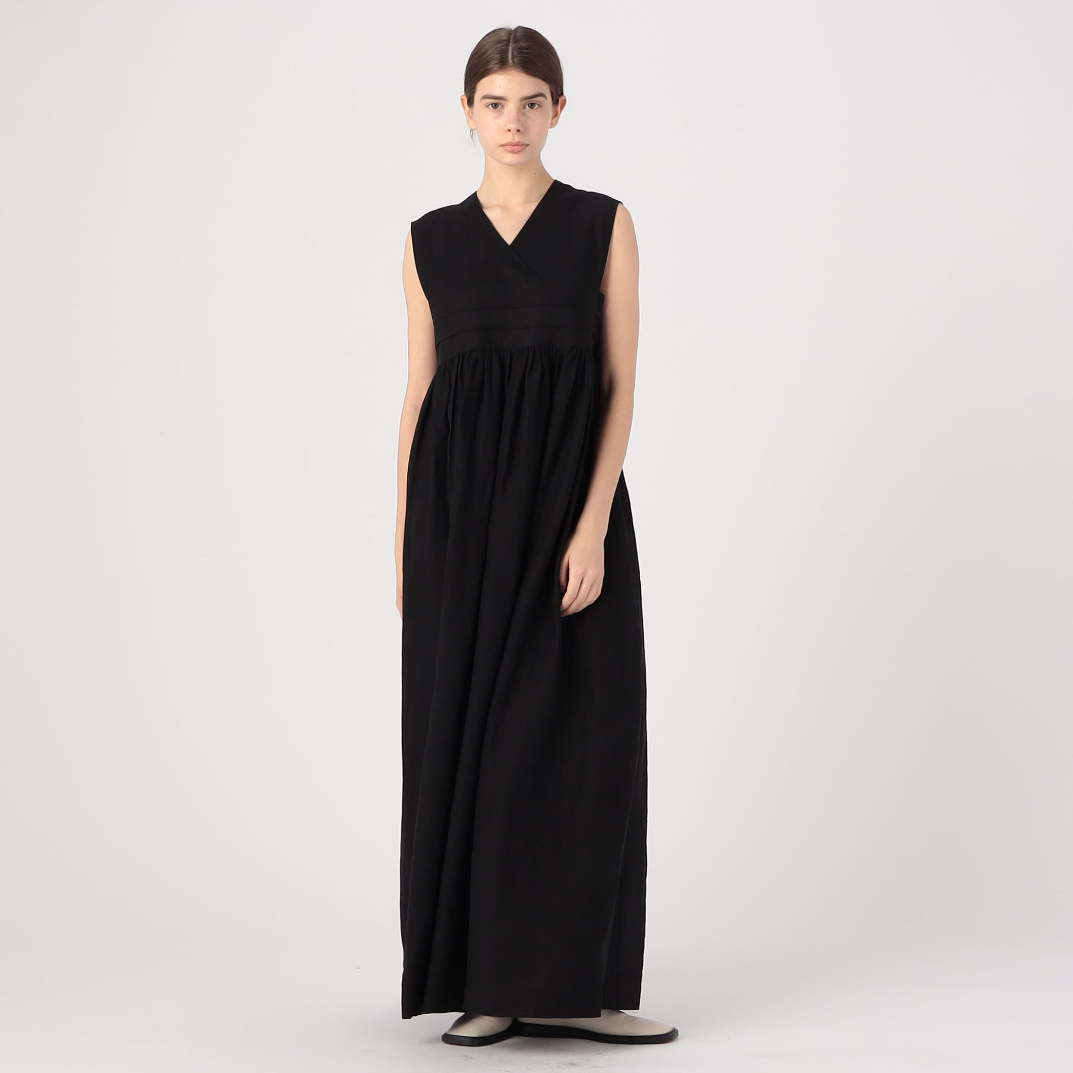 HYKE LINEN MAXI DRESS｜トゥモローランド 公式通販