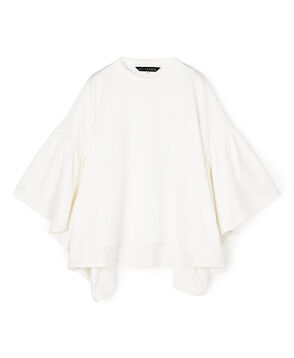 HAVERSACK コットンジャージー フリルスリーブプルオーバー