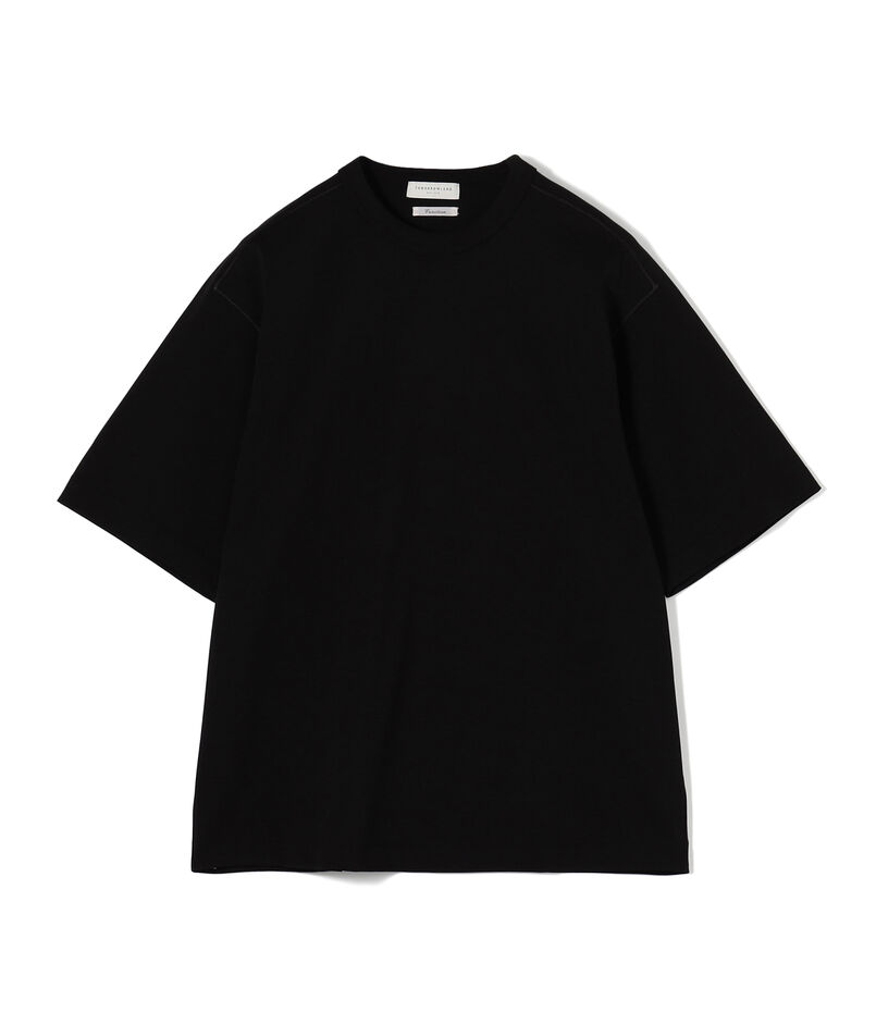 【接触冷感・吸水速乾】コットンポリエステルポンチ クルーネックTシャツ