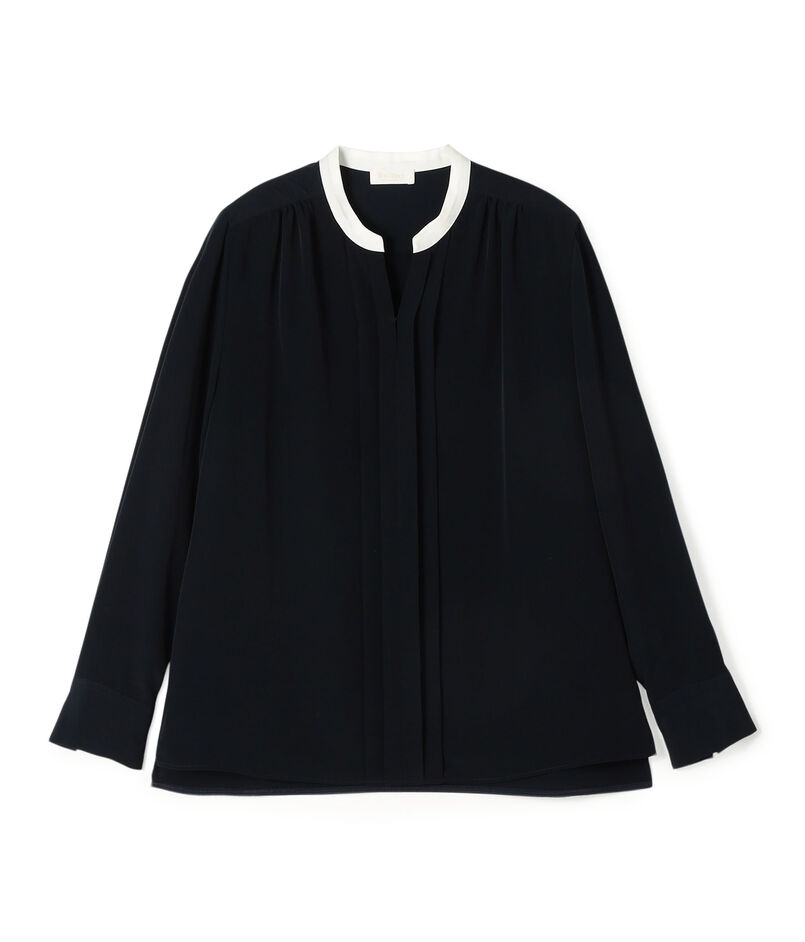 【WEB先行予約】プリマベーラデシン スキッパータックブラウス