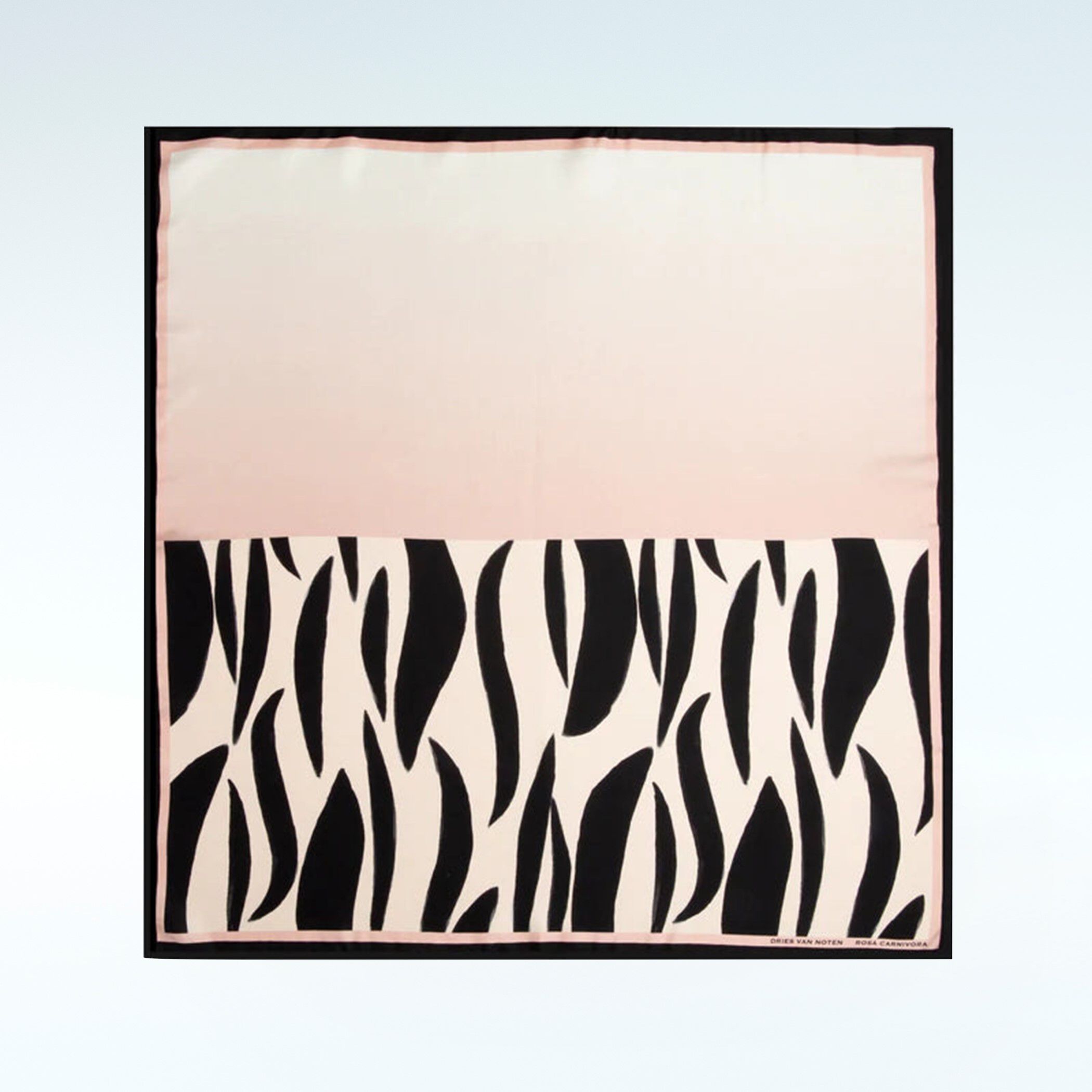 【未使用品】DRIES VAN NOTEN メッシュビーズラインスカーフ 未使用品】DRIES VAN NOTEN メッシュビーズラインスカーフ