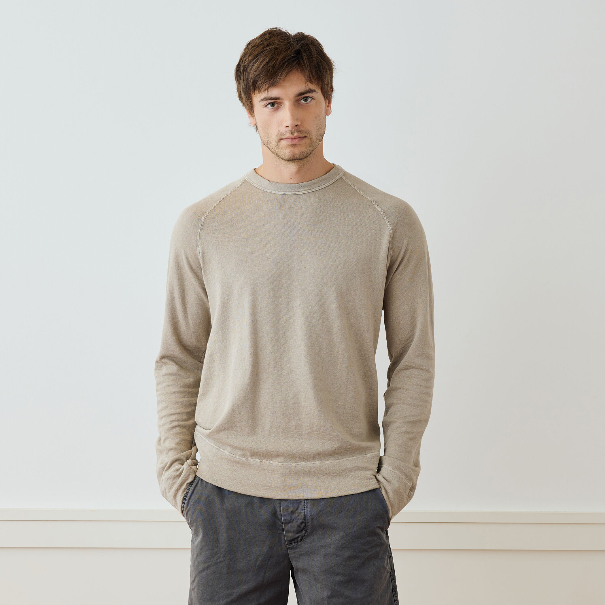 バックパイルスエット ラグランスリーブプルオーバー MXA3278