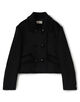スーリーアルパカブラックシャギー ショートジャケット