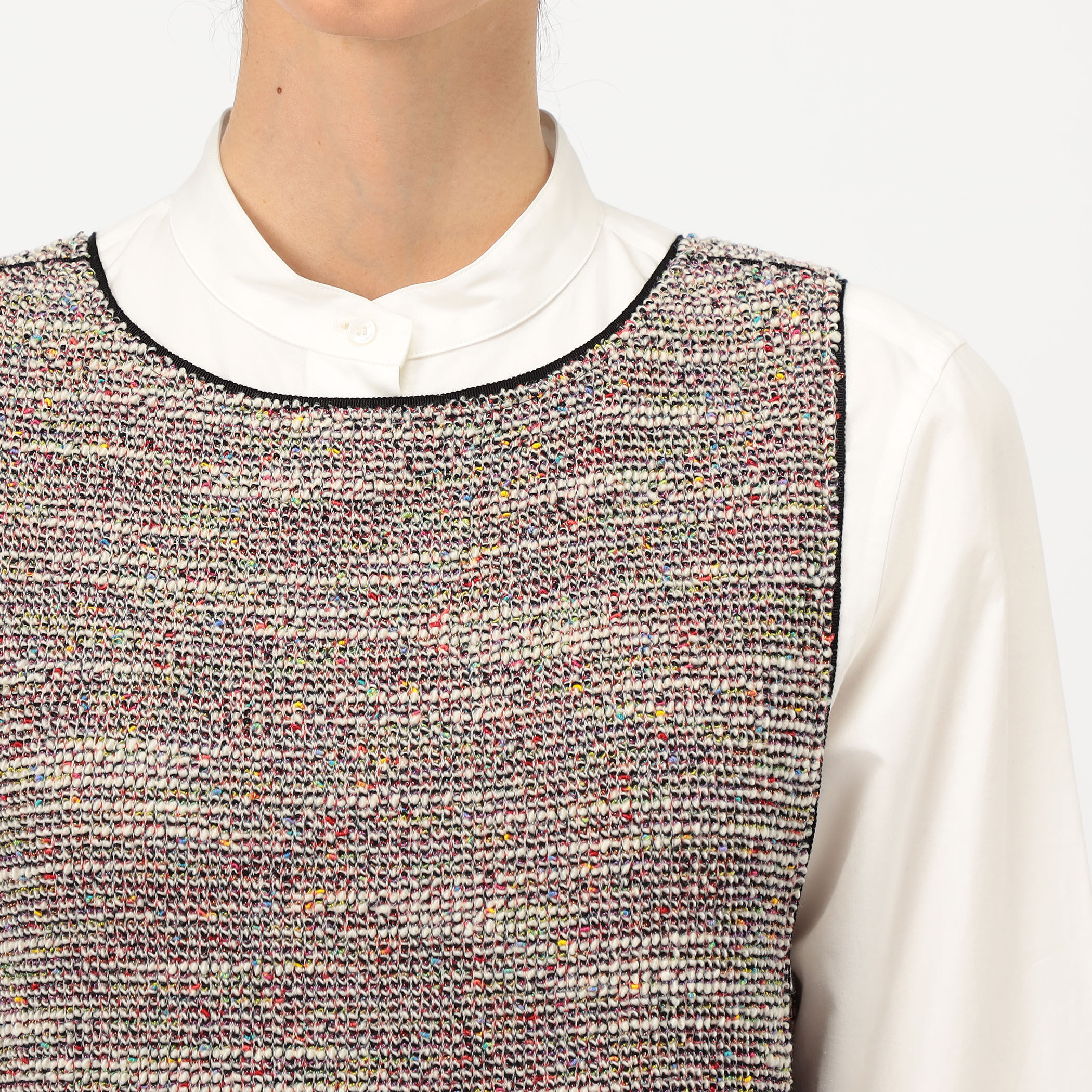 ファンシーニット フロンタブルドレス｜トゥモローランド 公式通販