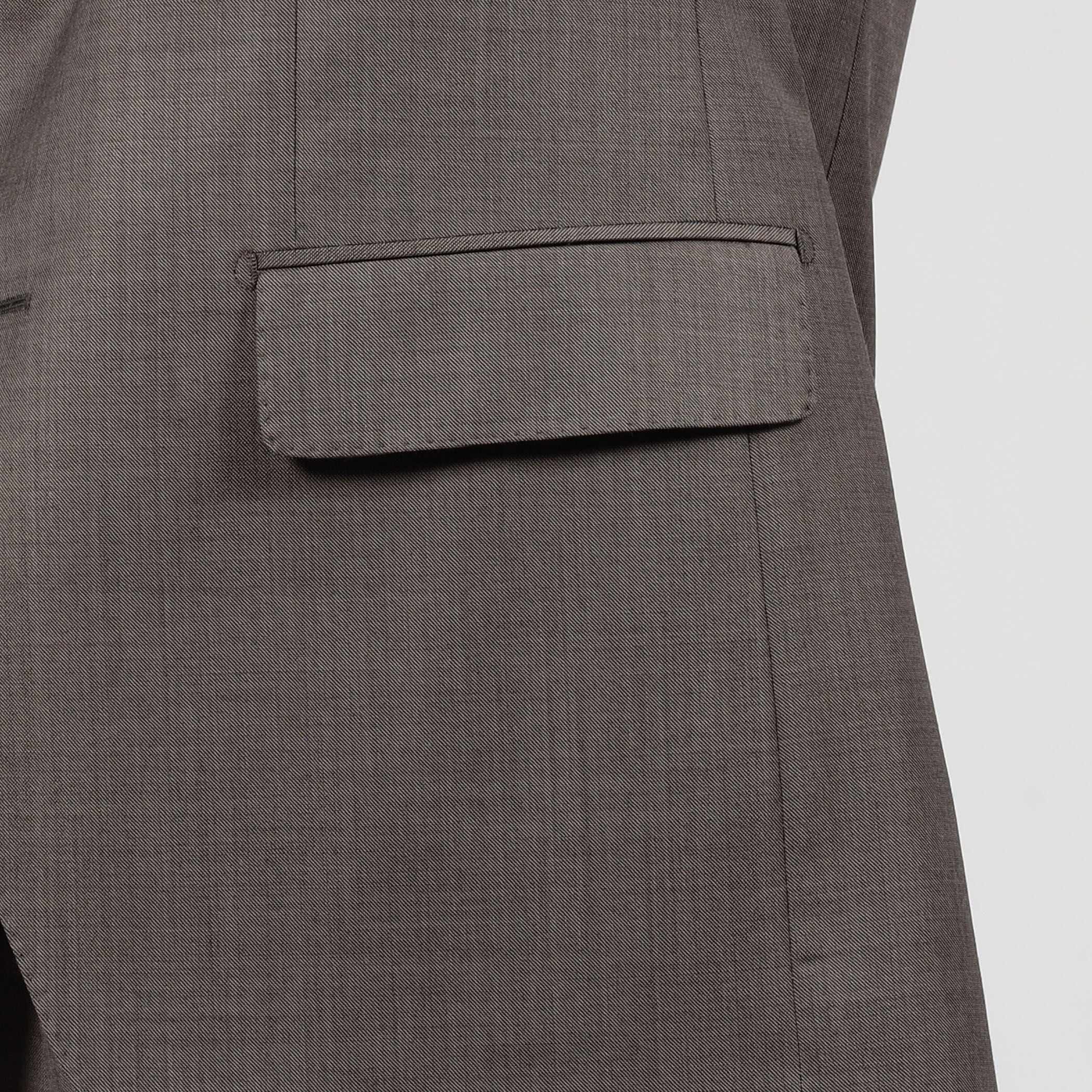 TROFEO ウール シングルブレステッド2Bスーツ E.Zegna