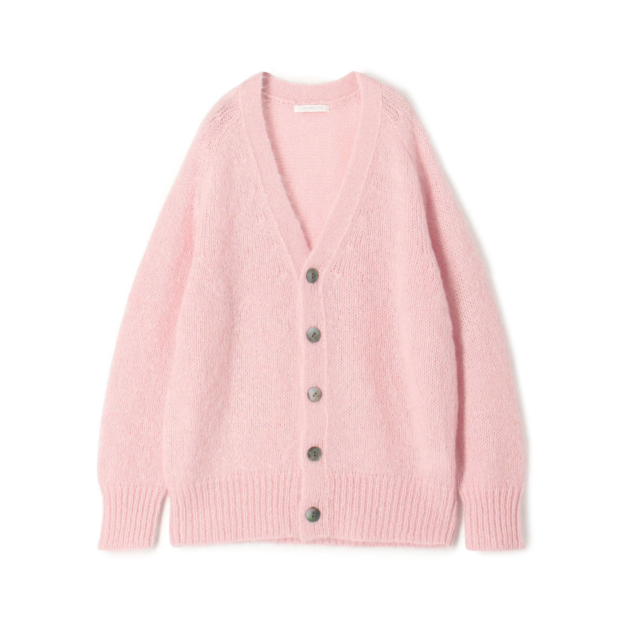 ゆ*き様 needles モヘア　ピンク Vネックカーディガン キッドモヘア Vネックカーディガン｜トゥモローランド 公式通販