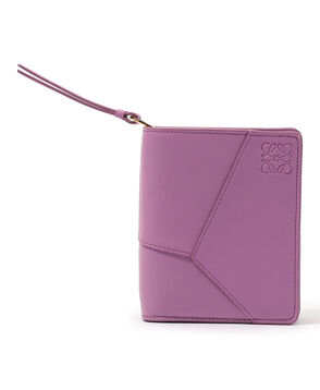 LOEWE パズルエッジコンパクトジップウォレット