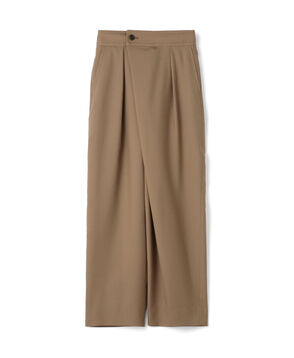 ウールトロピカル ラップパンツ