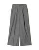 スーパーウールトロピカルウール センタープレスワイドパンツ
