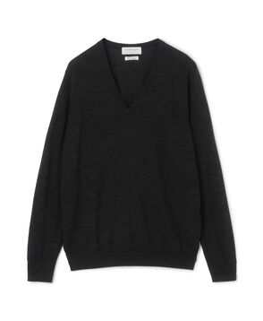 TOMORROWLAND tricot スーパーファインメリノウール Vネックプルオーバー S-WOOL