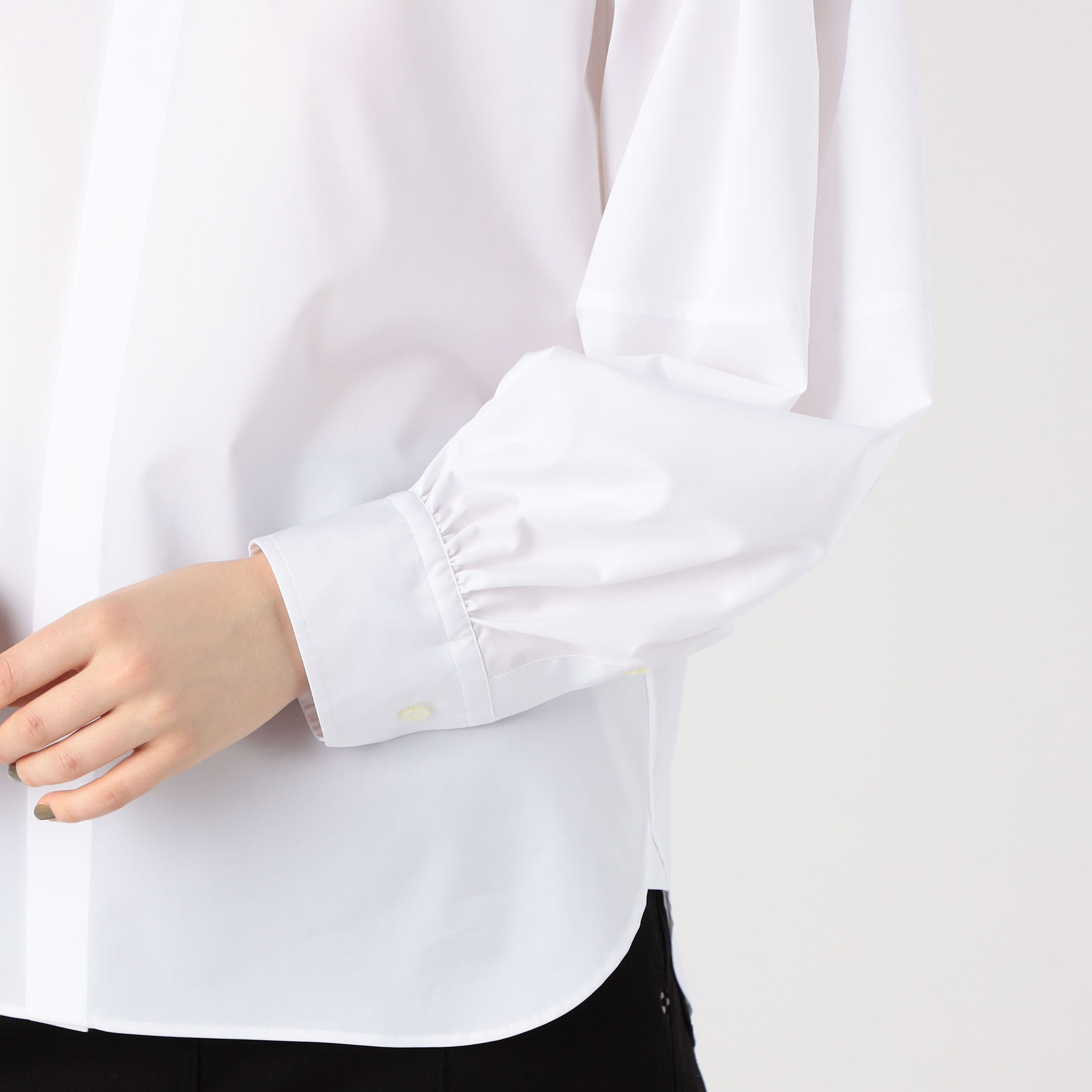 HYKE T/C BALLOON SLEEVE BLOUSE｜トゥモローランド 公式通販