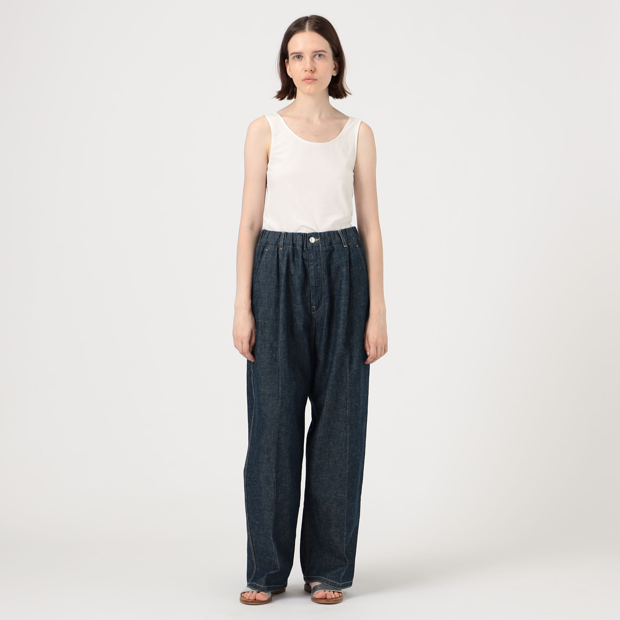 大幅に値下げ⭐︎SOFIE D'HOOREのコットンパンツ 楽天市場】SOFIE D'HOORE 24AW Loose fit w-drawstring light