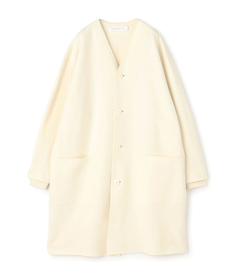 フェルトニット ライトコート