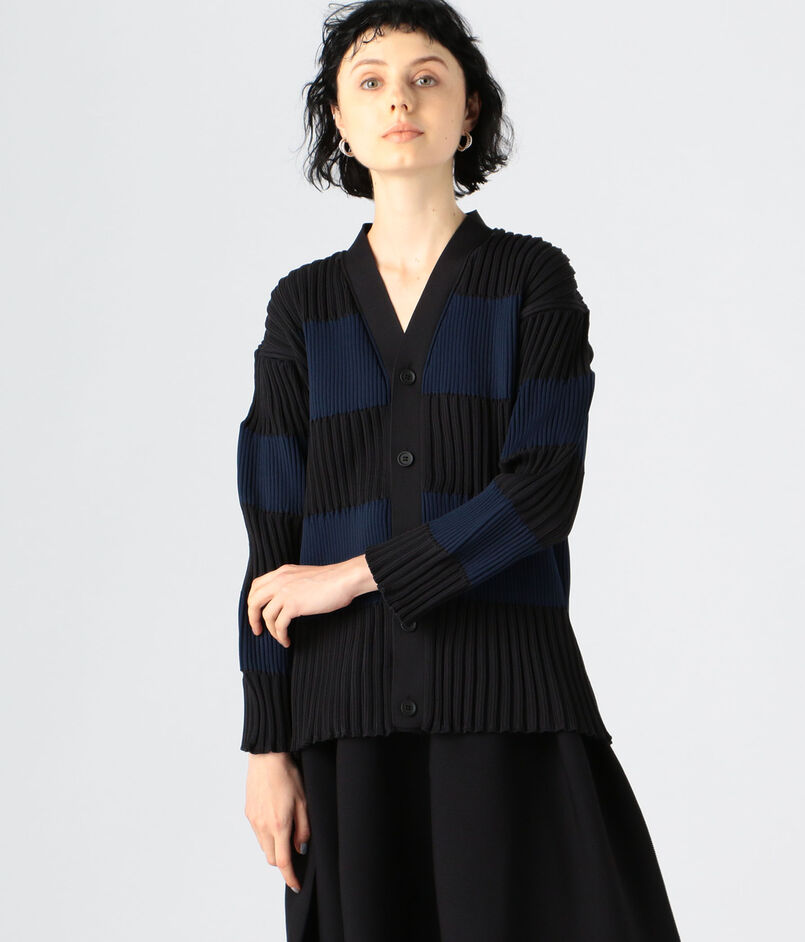 CFCL FLUTED JACKET ポリエステル カーディガン