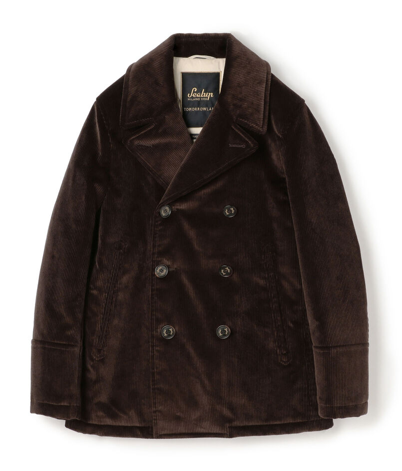 Sealup コットンコーデュロイ Pコート