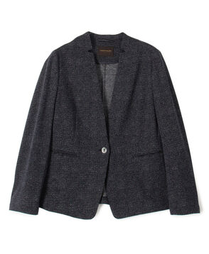 メランジジャージー キザミカラージャケット