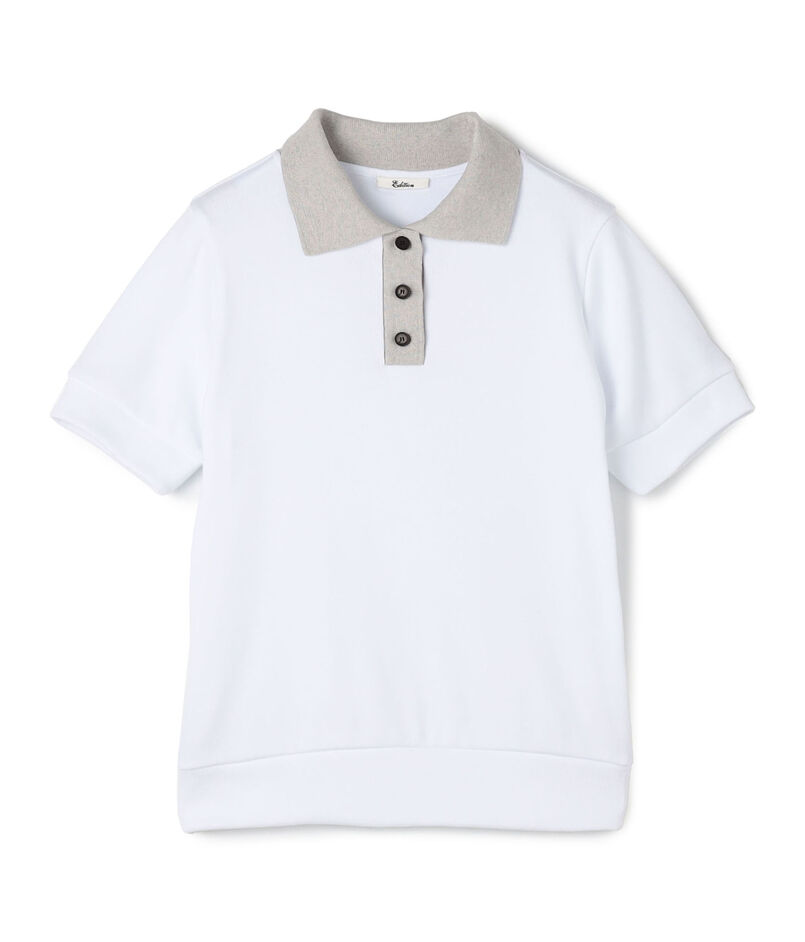 【WEB先行予約】コットンモダール フライス ポロ