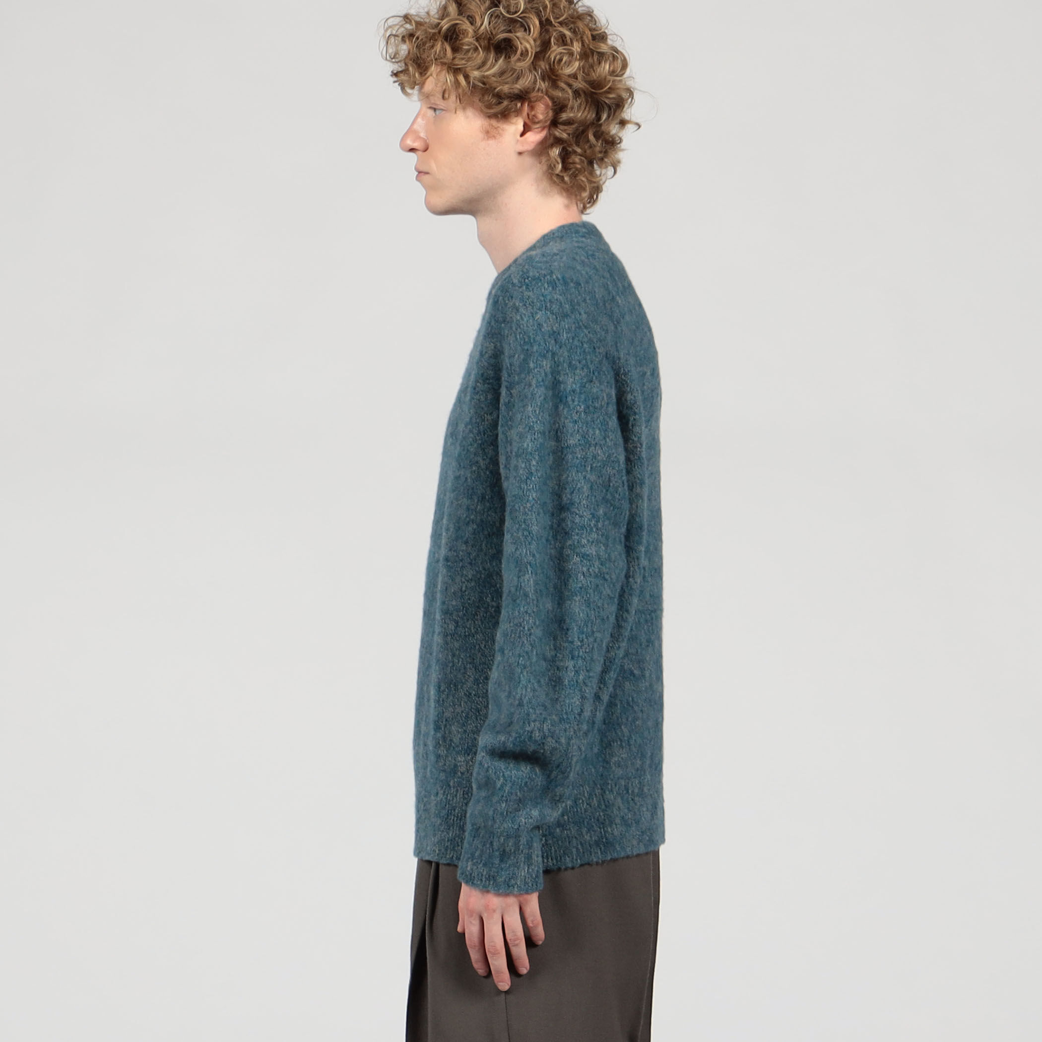 TOMORROWLAND Tricot ウールシャギー クルーネックプルオーバー