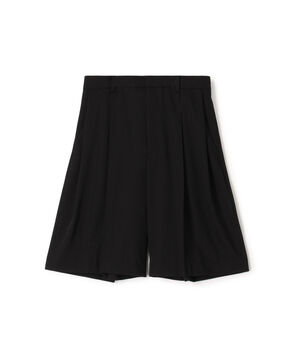 ピュアウールツイル 2タックハーフパンツ