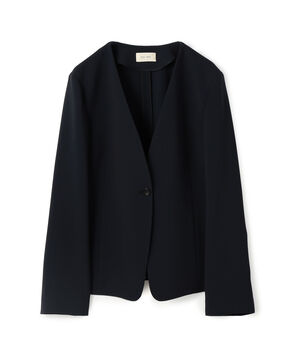 ライトダブルクロス ノーカラージャケット