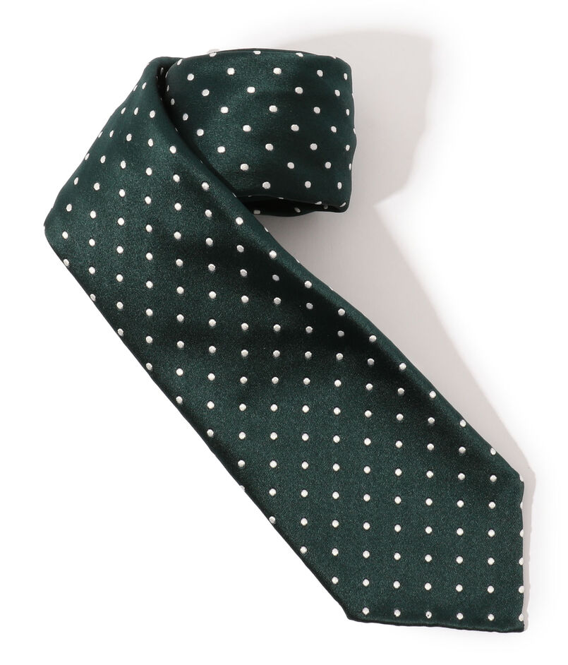 TOMORROWLAND シルク セッテピエゲ ドットタイ