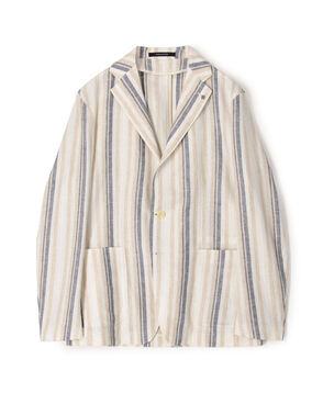 【別注】TAGLIATORE G-LIGHT リネンレーヨン シングルブレステッド 2Bジャケット
