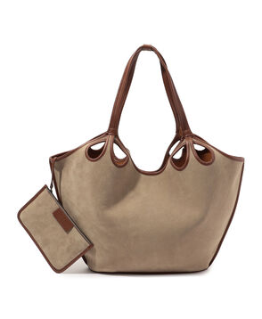 HEREU Escala Suede トートバッグ