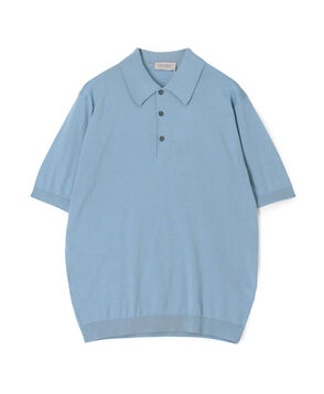 JOHN SMEDLEY  ISIS コットン ポロカラーニット