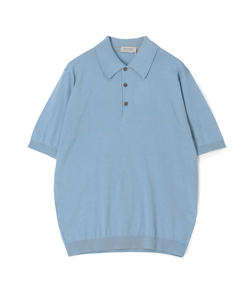 JOHN SMEDLEY  ISIS コットン ポロカラーニット