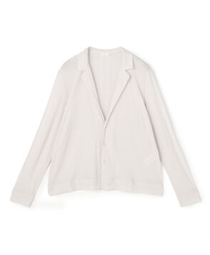 コットンガーゼジャージー テーラードカーディガン